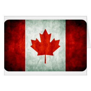 Distressed Canada Flag