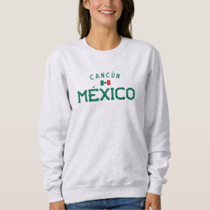 Distressed Cancún México (Cancun Mexico) Sweatshirt