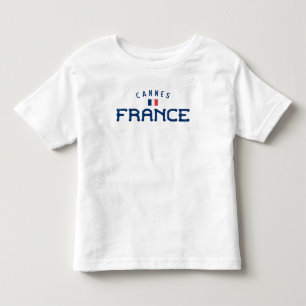 Distressed Cannes France Toddler T-Shirt