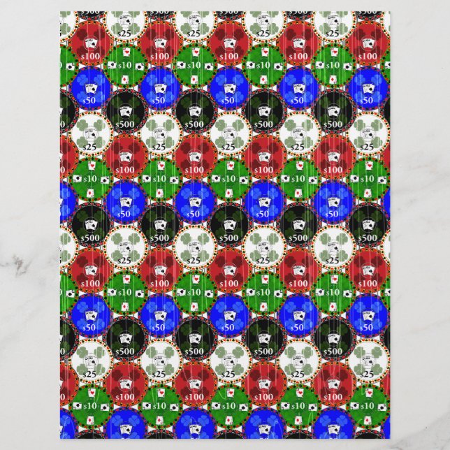 Distressed Casino Chips (Front)