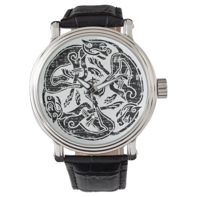 Distressed Celtic Circle Watch (Front)