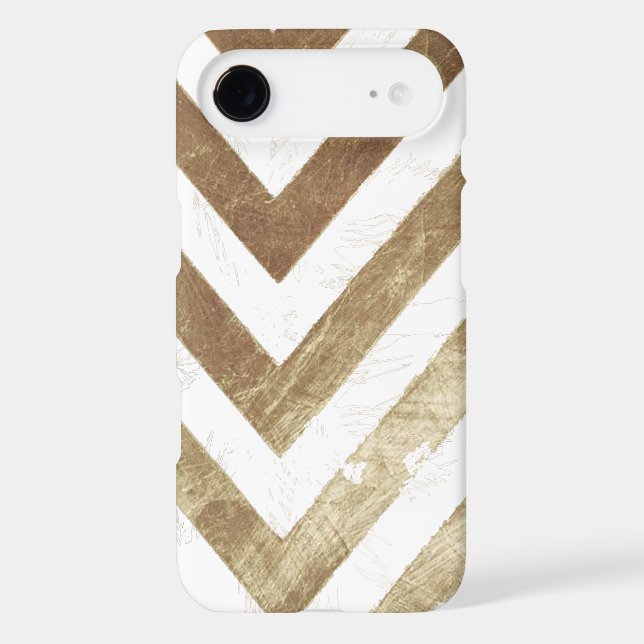 Distressed Chevron Case-Mate iPhone Case (Back)