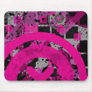 distressed chex : mouse mat