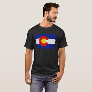 Distressed Colorado Flag T-Shirt