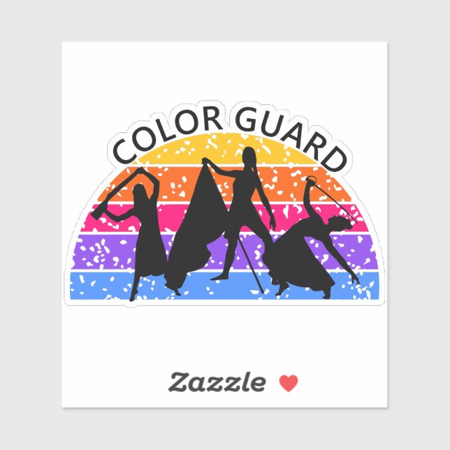 Distressed Colour Guard Flag, Rifle, Sabre - Brigh (Sheet)