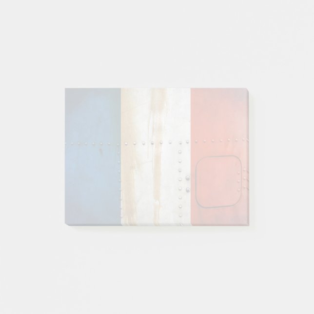 Distressed Country Flags | France Post-it Notes (Front)