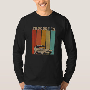 Distressed Crocodiles Men Women Kid Crocodiles Re T-Shirt