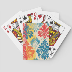 Distressed Elegance Playing Cards