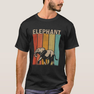 Distressed Elephant Men Women Kid Cute Elephant T-Shirt