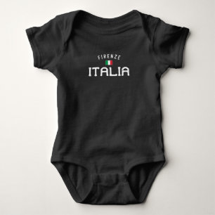Distressed Firenze Italia (Florence Italy) Baby Bodysuit