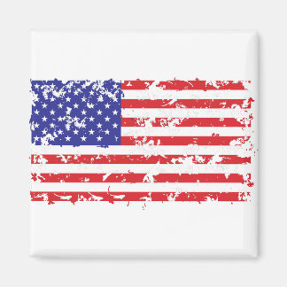 Distressed-Flag-Horizontal Magnet