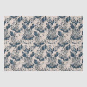 Distressed Floral Pattern  Tissue Paper