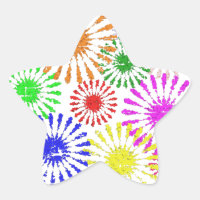 Distressed Flower Burst
