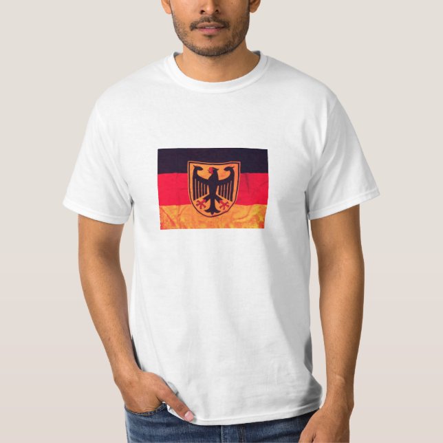 Distressed German Flag T-Shirt (Front)