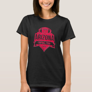 Distressed Glitch Look Cardinal Party Tailgate Spo T-Shirt