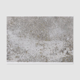 Distressed Grunge Concrete Weathered Texture DIY T Tissue Paper