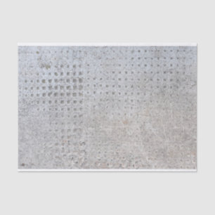 Distressed Grunge Industrial Textured Concrete DIY Tissue Paper