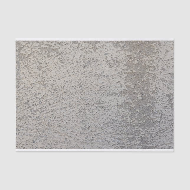 Distressed Grunge Weathered Light Grey Texture DIY Tissue Paper (Front)