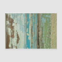 Distressed Grunge Weathered Painted Wood DIY Decor