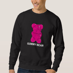 Distressed Gummy Bear Cool Sweet Candy Men Women Sweatshirt
