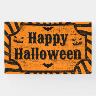 Distressed Halloween Banner