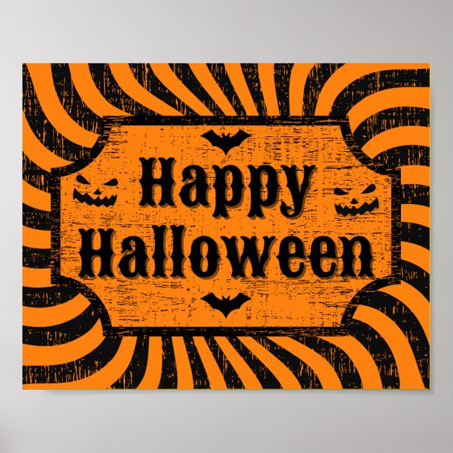 Distressed Halloween Poster (Front)