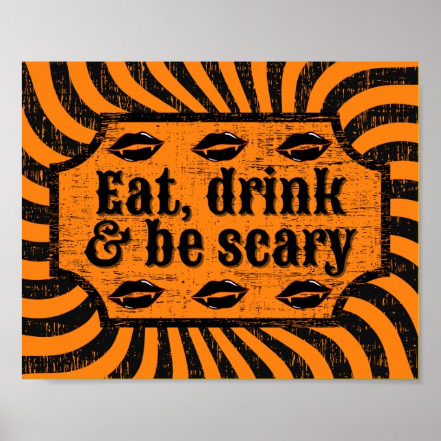 Distressed Halloween Poster (Front)