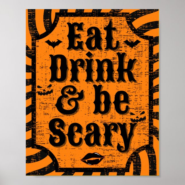 Distressed Halloween Poster (Front)