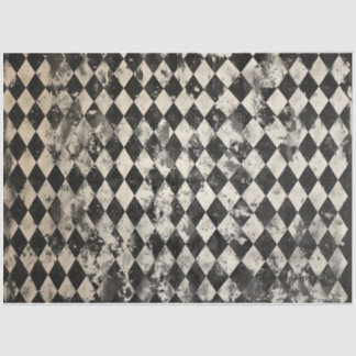 Distressed Harlequin Tissue Paper