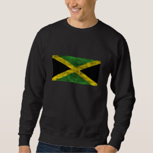 Distressed Jamaica Flag Sweatshirt