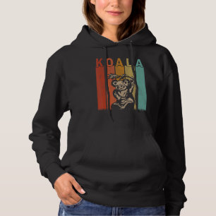 Distressed Koala Men Women Kid Cute Koala Retro Hoodie