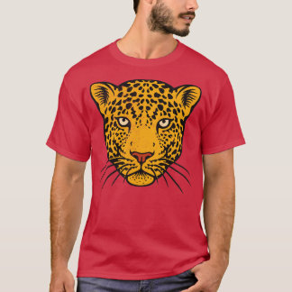 Distressed Leopard Jaguar Panther Wildlife Big Cat T-Shirt