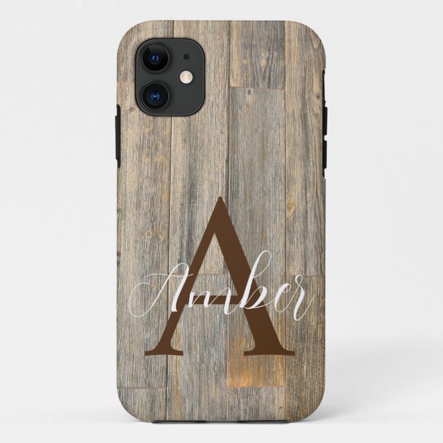 Distressed light Rustic Wood grain planks    Case-Mate iPhone Case (Back)