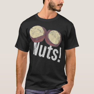 Distressed Macadamia - Hard Shell - Nutritionist F T-Shirt