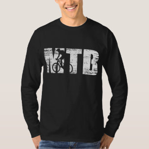 Distressed MTB - Mountain bike for mountain bikers T-Shirt