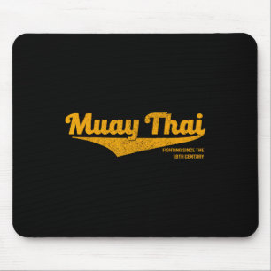 Distressed Muay Thai Kickboxing , Mma, Bjj, Thaila Mouse Mat