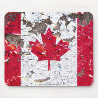 Distressed Nations - Canada (mousepad) Mouse Mat