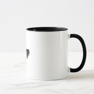 Distressed North Carolina Silhouette Mug