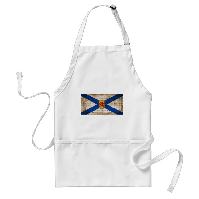 Distressed Nova Scotia Flag Standard Apron (Front)