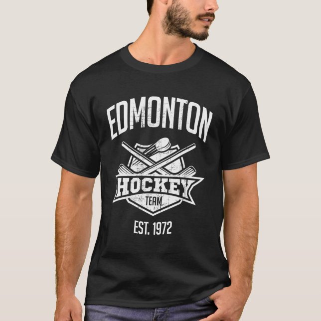 Distressed Oiler Stick Py Tailgate Gameday Fan T-Shirt (Front)
