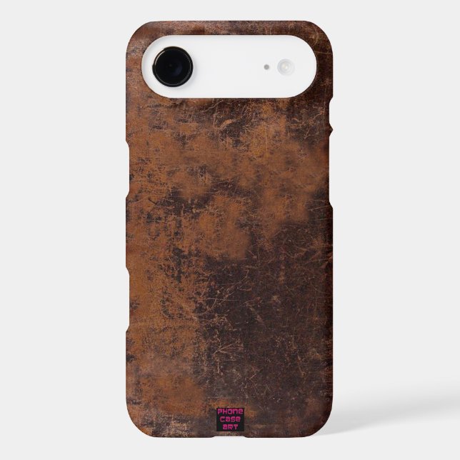 Distressed Old Leather look Cell Phone Cases (Back)