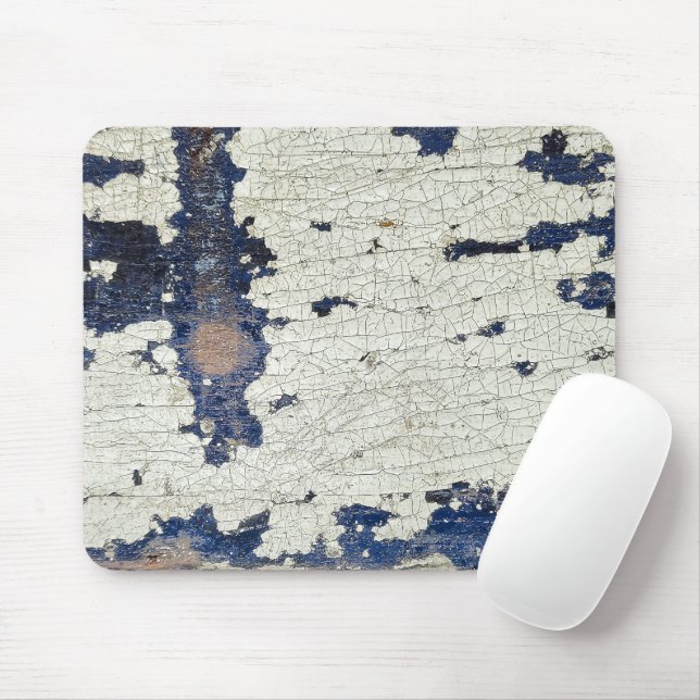 Distressed Paint Abstract Mouse Mat (With Mouse)