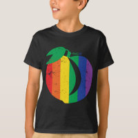 Distressed Peach, Plum Berry Fruit, Round Booty, B