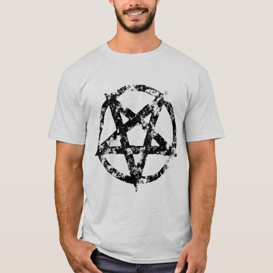 Distressed Pentagram t-shirt