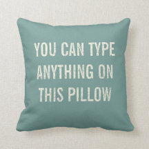 Distressed Personalised Antique Aqua