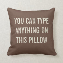Distressed Personalised Antique Brown