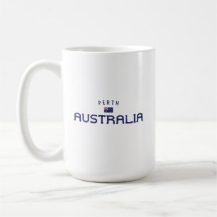 Distressed Perth Australia Coffee Mug