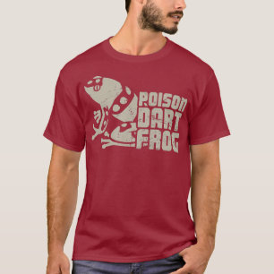 Distressed Pet Poison Dart Frog   Poison Arrow T-Shirt