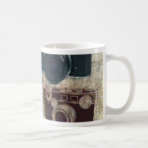 distressed photographer photography retro Camera Coffee Mug