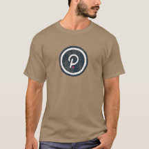 Distressed Polkadot Logo - Coin Image T-shirt